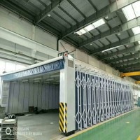 智能化控制移動伸縮噴漆房非標定制